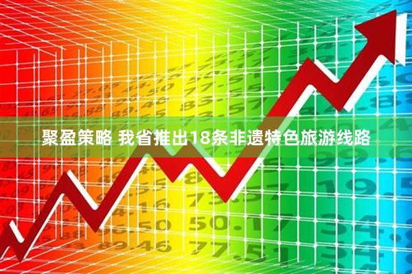 聚盈策略 我省推出18条非遗特色旅游线路